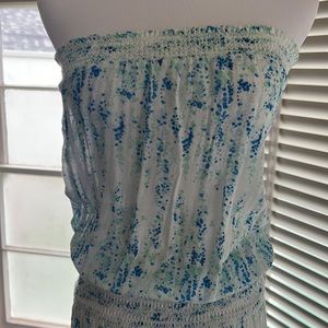 Heidi Klein Strapless Jumpsuit Coverup